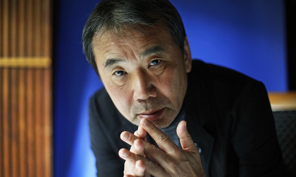 Haruki Murakami at the Edinburgh international books festival in August.