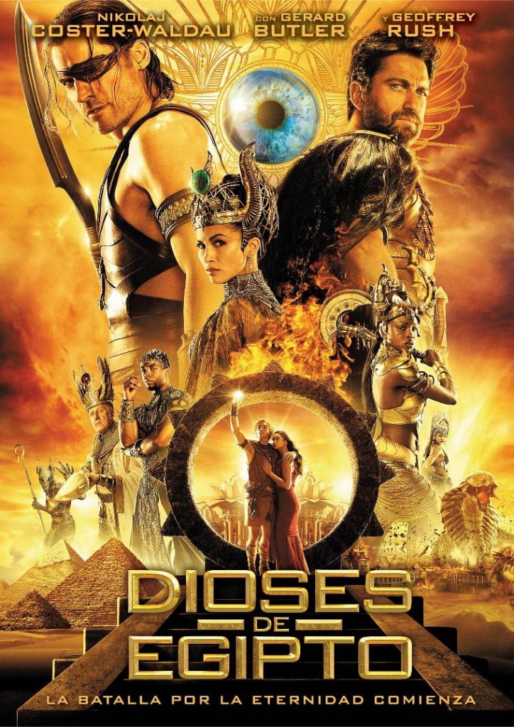 Tapa Dioses de Egipto DVD