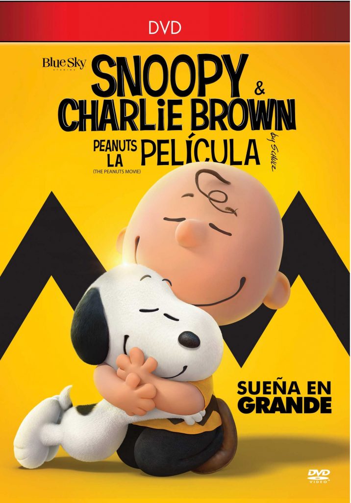 Tapa Snoopy y Charlie Brown DVD