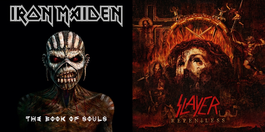Iron Maiden «The Book of Souls» y Slayer «Repentless»