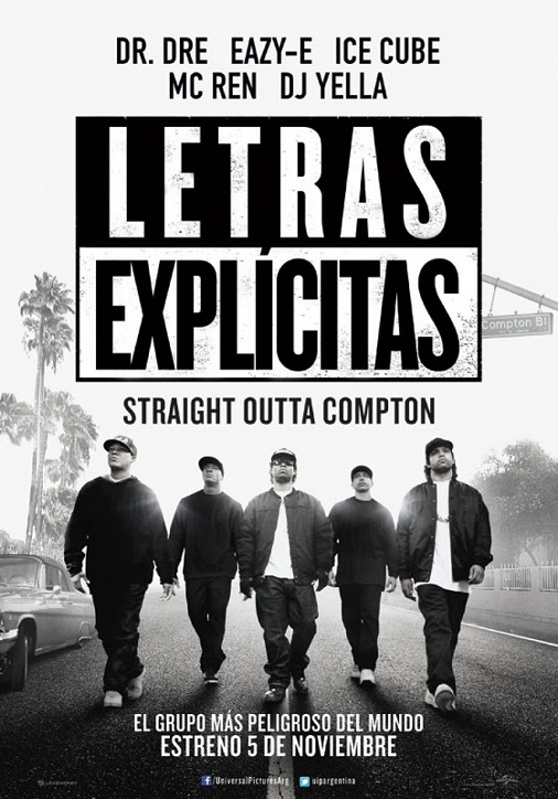 LETRAS EXPLÍCITAS (Straight Outta Compton)