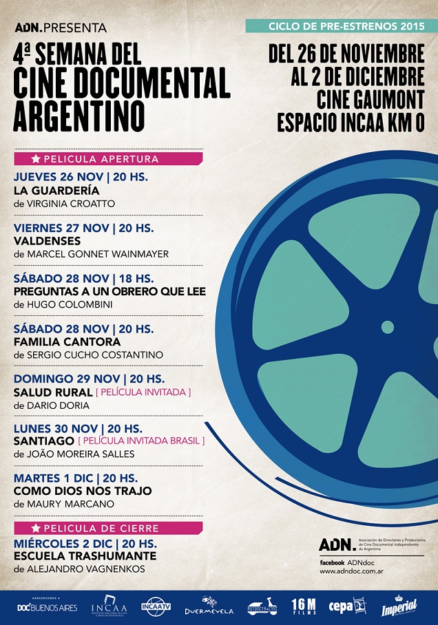 4ta. SEMANA DEL CINE DOCUMENTAL ARGENTINO