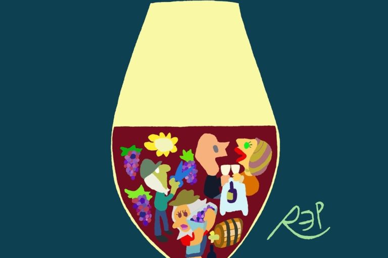 MIGUEL REP presentó «Vino, tinta y tinto sobre blanco»