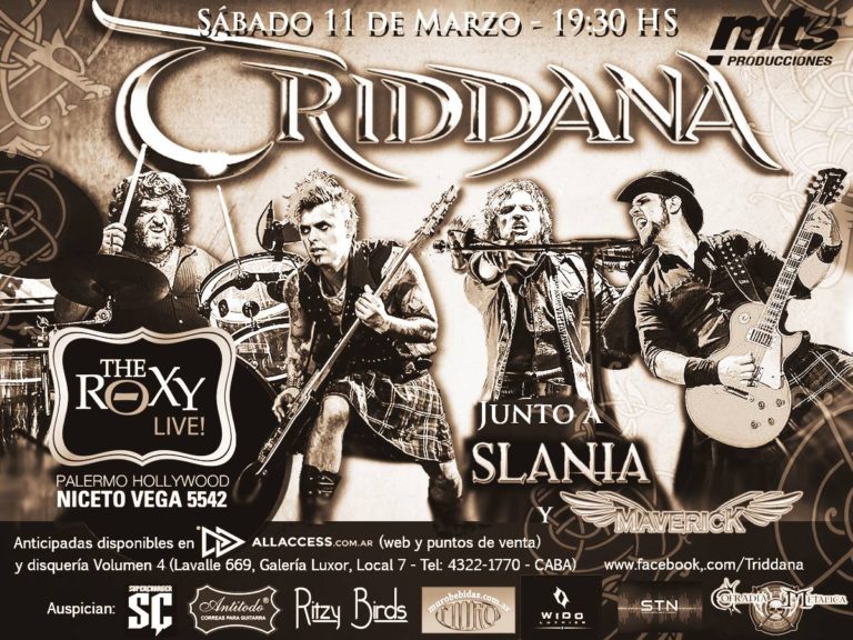 TRIDDANA regresa a The Roxy Live! para ofrecer otro show demoledor.