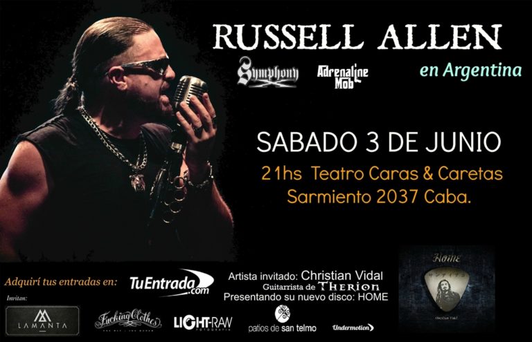 RUSSELL ALLEN en Argentina
