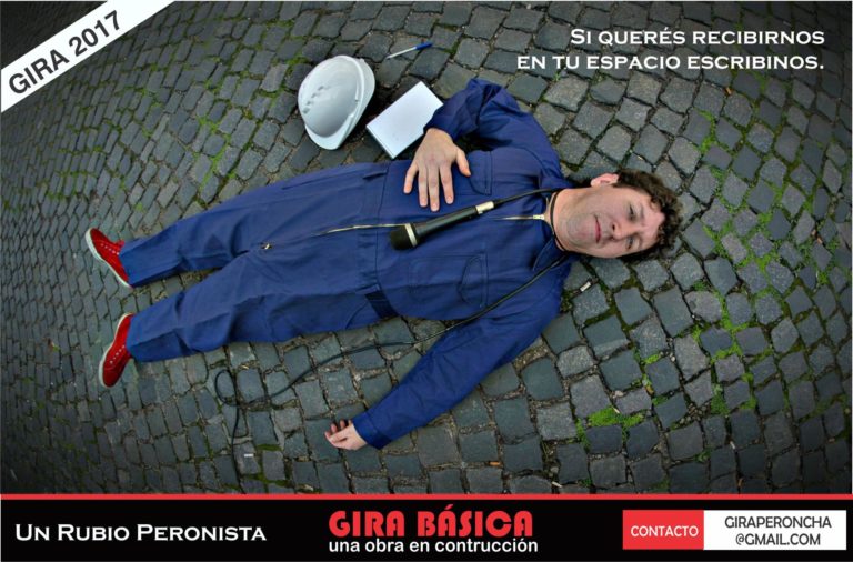 Crítica: Un rubio peronista, gira básica: Una obra en construcción.