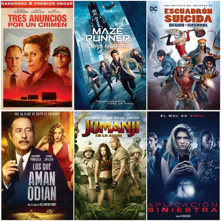 Novedades de abril en DVD y Blu-ray
