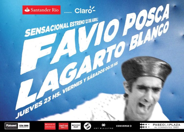 TEATRO: Reseña «Lagarto Blanco» de Favio Posca