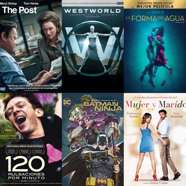 Más novedades del mes en DVD y Blu-Ray