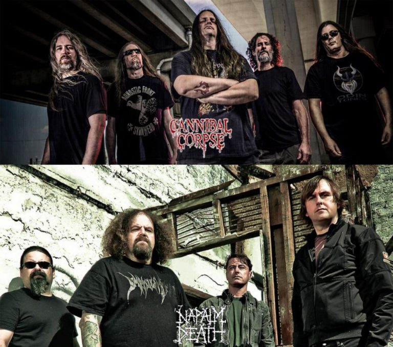 ¡Cannibal Corpse y Napalm Death juntos en Argentina!