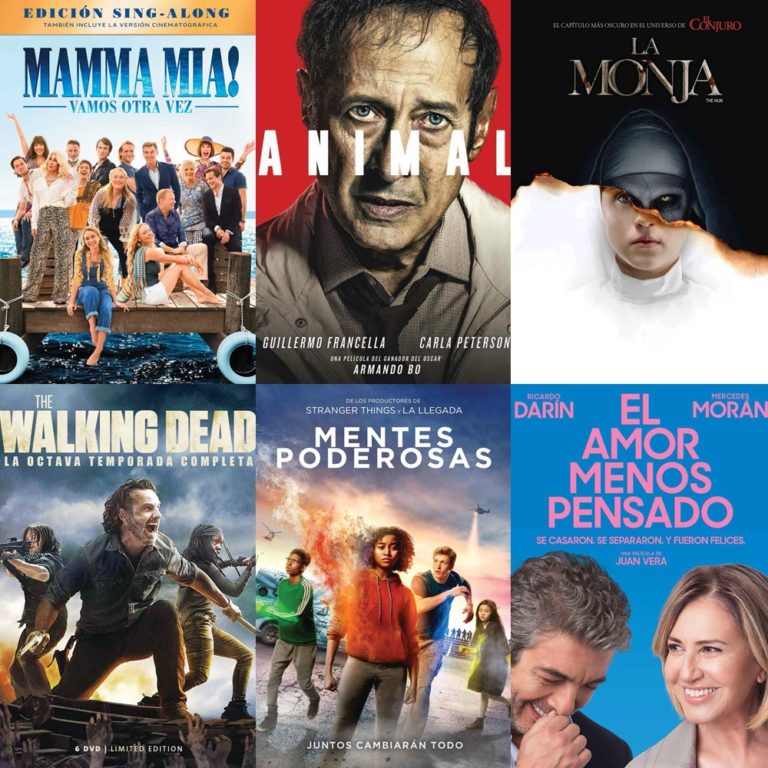Novedades en DVD y Blu-ray  en el mes de la navidad