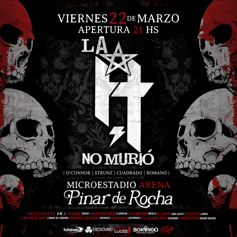 LA H NO MURIÓ: Pato Strunz «La clave siempre es la conexión que logre una banda con su público»