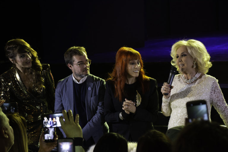 Inauguración de la sala «Mirtha Legrand» en el Teatro Regina