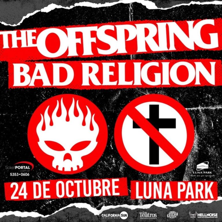 The Offspring y Bad Religion por primera vez juntos en Buenos Aires
