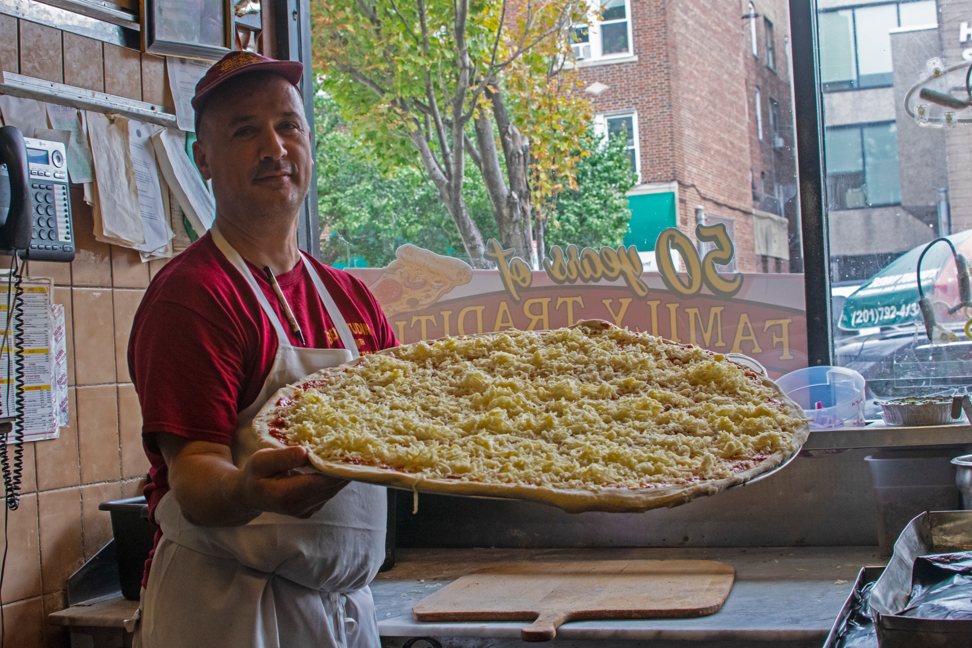 HOBOKEN La pizza más grande del estado de New Jersey Revista Meta
