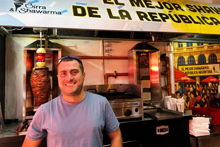El Rey del Shawarma: «Birra & Shawarma»